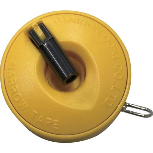 日本度器 8mm巾鋼製巻尺 細巾巻尺 2m