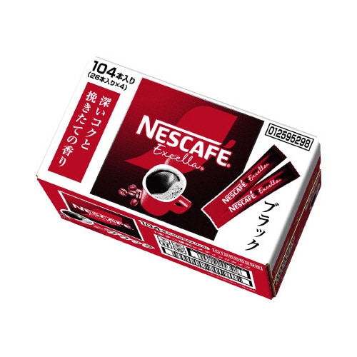 ネスカフェ エクセラスティックブラック104P×2