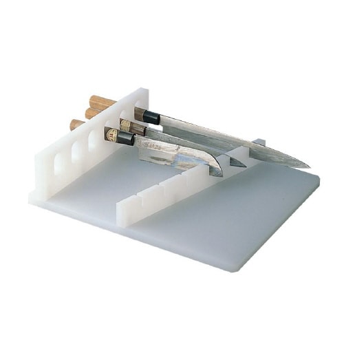 PE 6本用水平式庖丁置き台