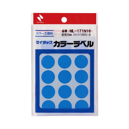 マイタックカラーラベル 20mm 空x10