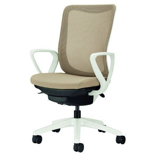 レイオス肘付WHフレーム/WH脚サンドベージュ