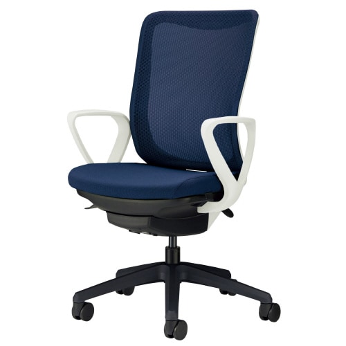 レイオス肘付WHフレーム/BK脚コズミックブルー