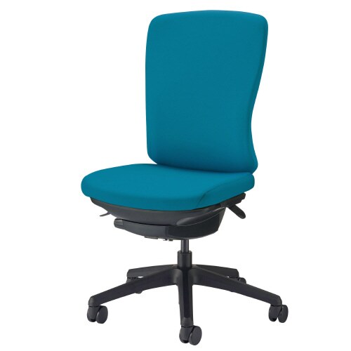 バーサル 肘なし・ブラックシェル ターコイズブルー