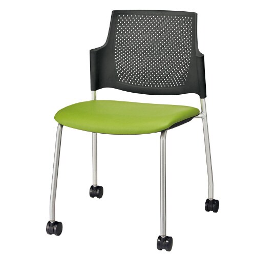 ルシーノキャスター付背ヌード BKシェル・グリーン