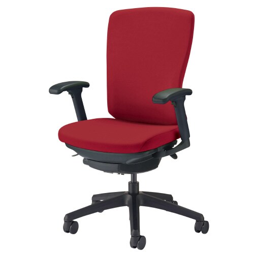 バーサル 肘付・ブラックシェル チェリーレッド