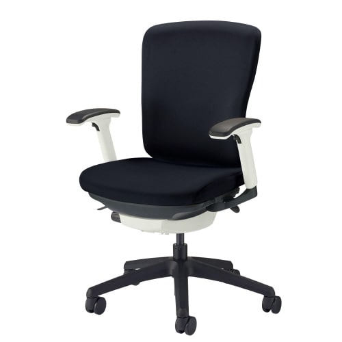 バーサル 肘付・ホワイトシェル ブラック