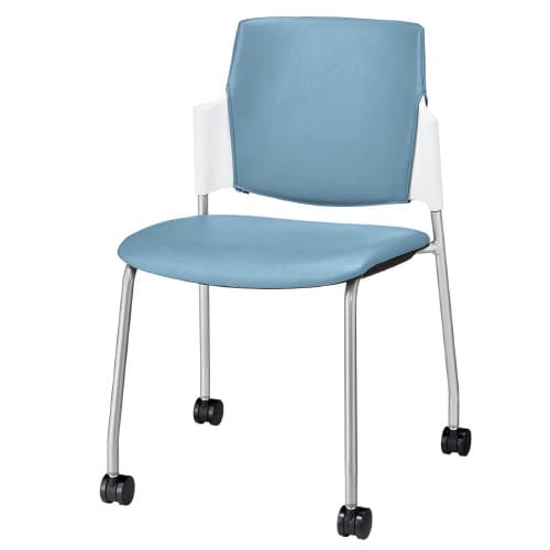 ルシーノキャスター付背カバーWHシェル・LB