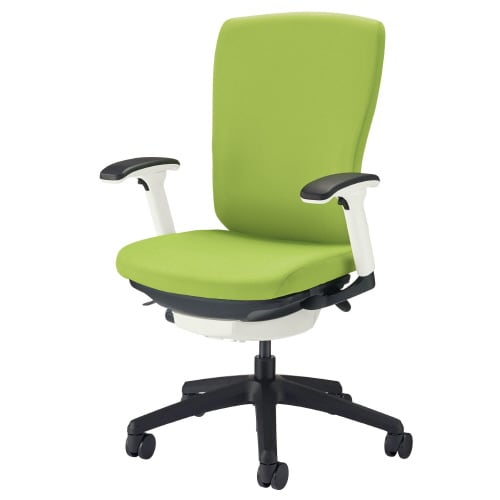 バーサル 肘付・ホワイトシェル アップルグリーン