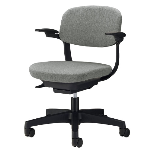 オフィスチェアー(エビータ) アッシュグレー
