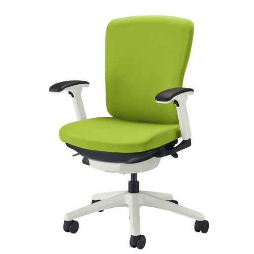 バーサル 肘付・ホワイトシェル アップルグリーン