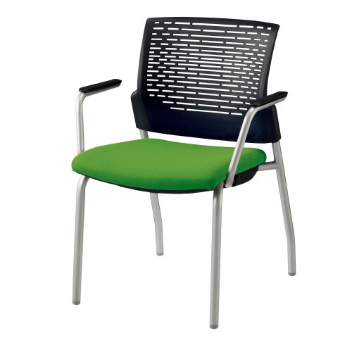 スターブ肘付・4本脚 背:ヌード/座:グリーン