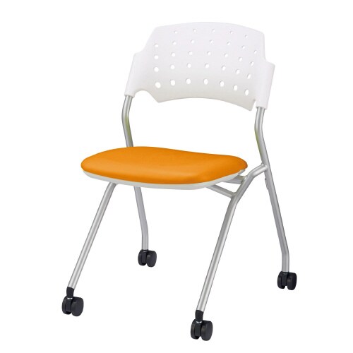 ミーティング用チェアー(トレット) オレンジ