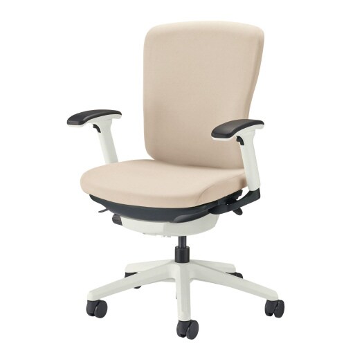 バーサル 肘付・ホワイトシェル サンドベージュ