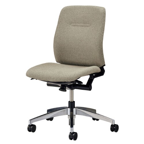 コストラ アルミ脚 肘なし アイボリー