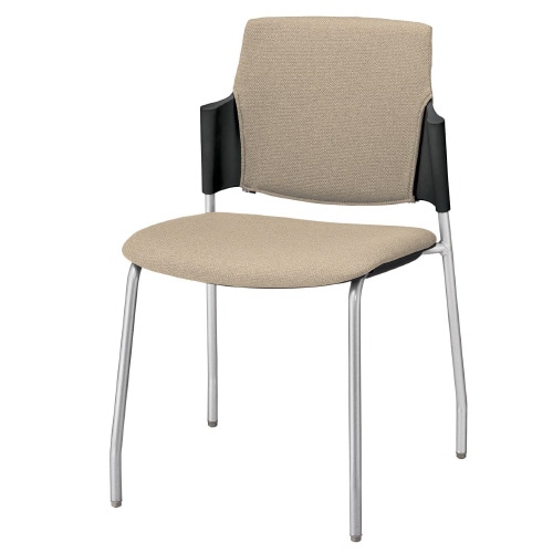 ルシーノ4本脚背カバー付 BKシェル・ベージュ