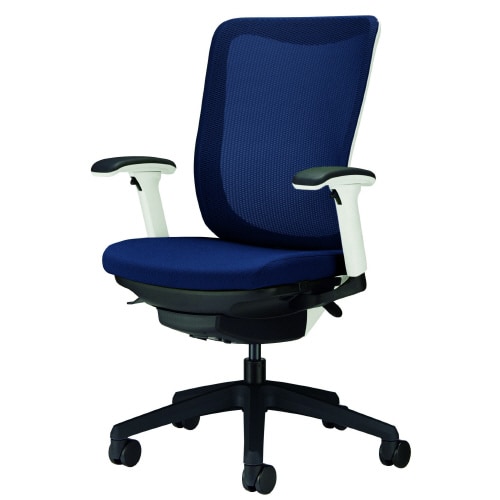 レイオス肘付WHフレーム/BK脚コズミックブルー