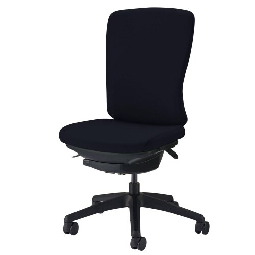 バーサル 肘なし・ブラックシェル ブラック