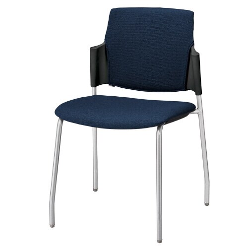 ルシーノ4本脚背カバー付 BKシェル・ネイビー