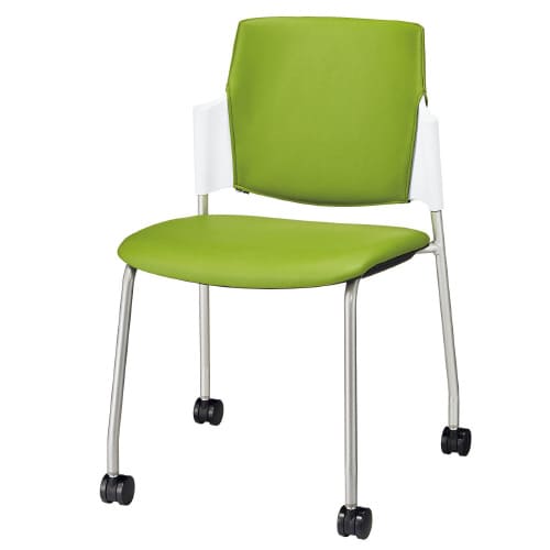 ルシーノキャスター付背カバーWHシェル・グリーン