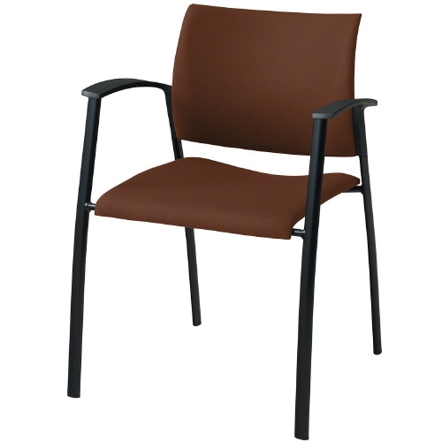 チェアーLE−2420F−BR ブラウン