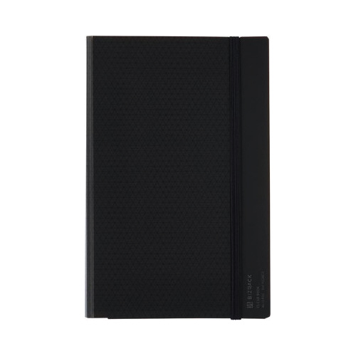 クリヤーブックビズラックA42つ折り ブラウンx6