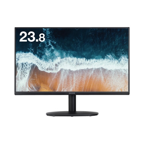 23.8型ワイド広視野角LED液晶ディスプレイBK