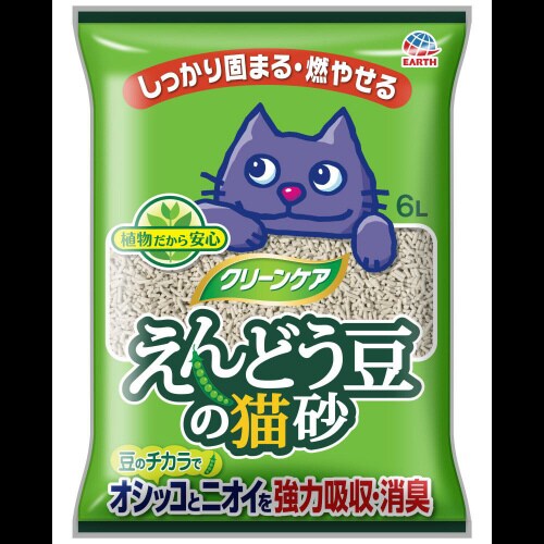 クリーンケアえんどう豆の猫砂6L