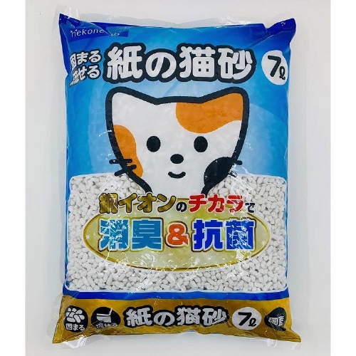 固まる流せる紙の猫砂7L×7