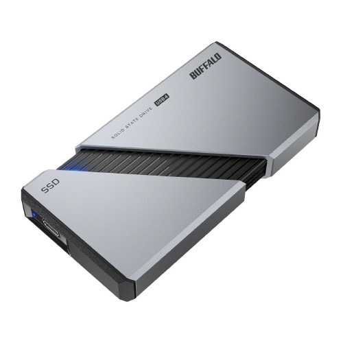 USB4対応 ポータブルSSD 1TB シルバー