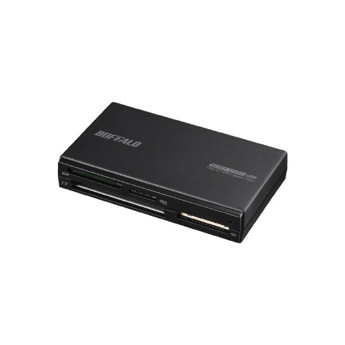 UHS−II対応マルチカードリーダーブラック