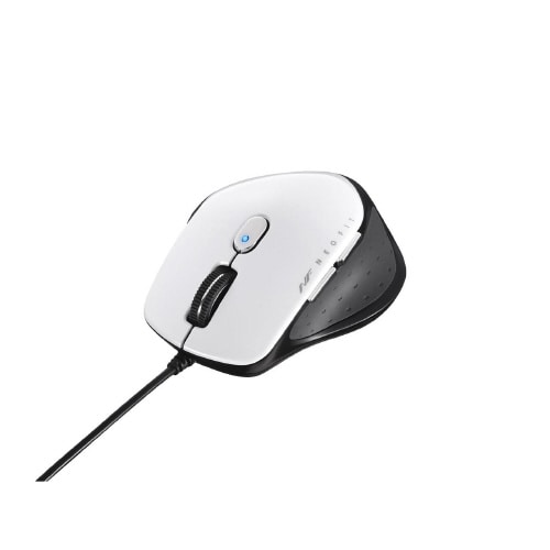 有線 5ボタンマウス Sサイズ ホワイト