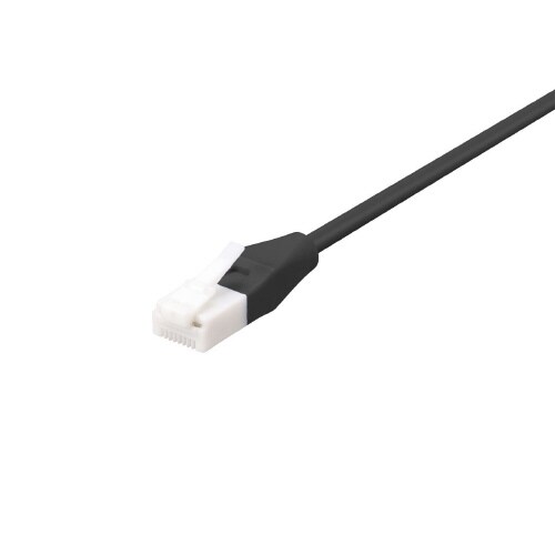Cat6 LANケーブルやわらか15m ブラック