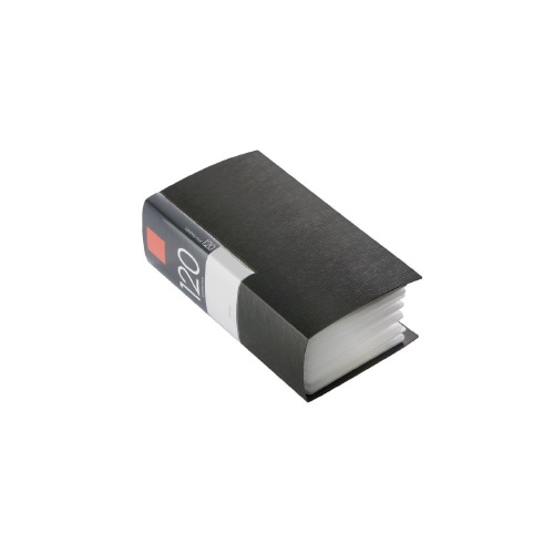 CD/DVDファイル ブックタイプ 120枚収納