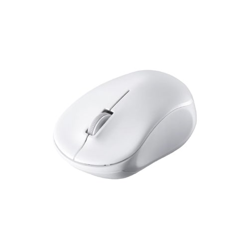 無線 IR光学式 3ボタンマウス ホワイト