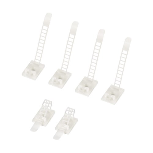 ケーブルベルト 6本用 ホワイト