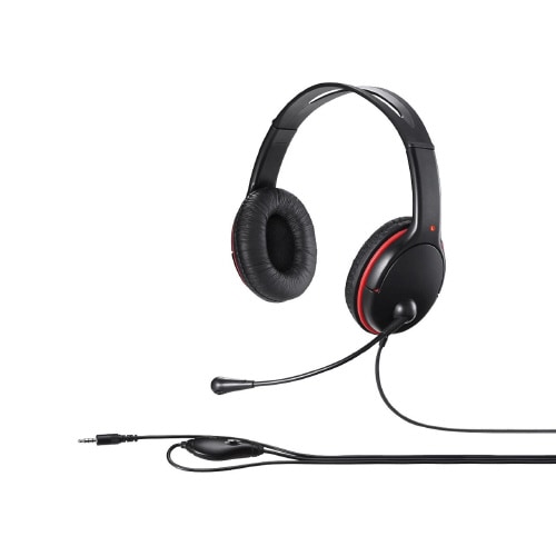 両耳ヘッドバンド式ヘッドセット4極 大型ドライバー