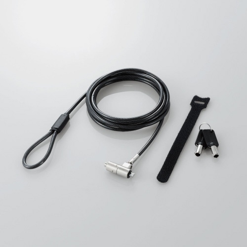 セキュリティワイヤー シリンダー錠 2.5×6mm