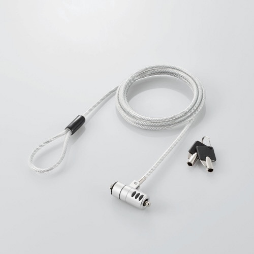 セキュリティワイヤー シリンダー錠 統一キー