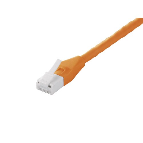 ツメの折れないcat5eLANケーブル5mオレンジ
