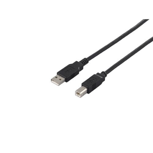 USB2.0 A to Bケーブル3.0mブラック