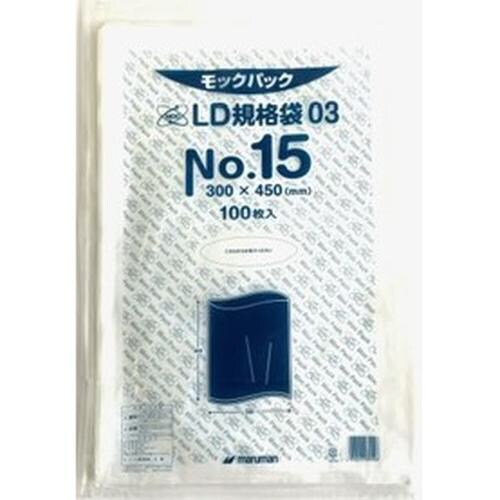LD規格袋03 NO.15(100枚1冊)×40冊