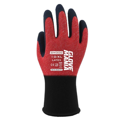 グローブマニアラテックスGM300RD XL×10