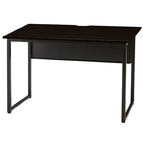 ワ−クデスクW1000本体BK天板ブラック