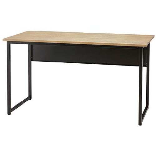 ワ−クデスクW1200D600本体黒天板フォレスト