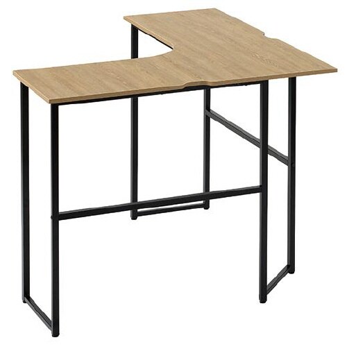 L型ハイデスク 天板フォレスト