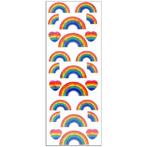 オーロラシール レインボー 1セット(10枚入)