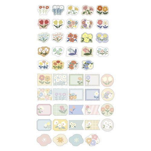 マステ フラワー 1セット(3巻入)