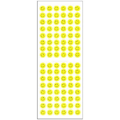 クリアーシール ミニスマイル 1セット(10枚入)