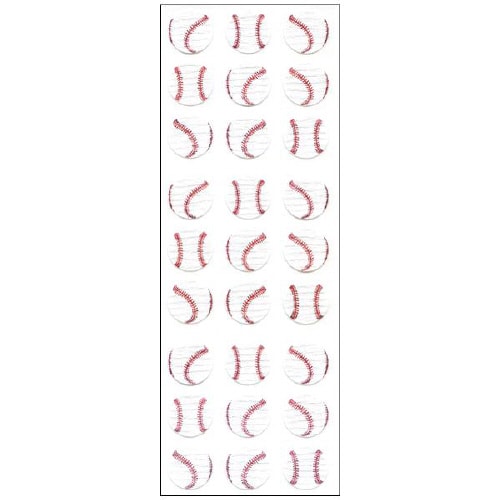 クリアーシール 野球 1セット(20枚入)
