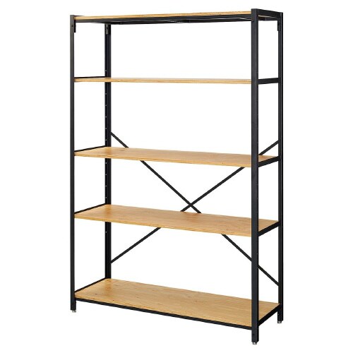 LアングルSラック5段W120*H180cmラーチ